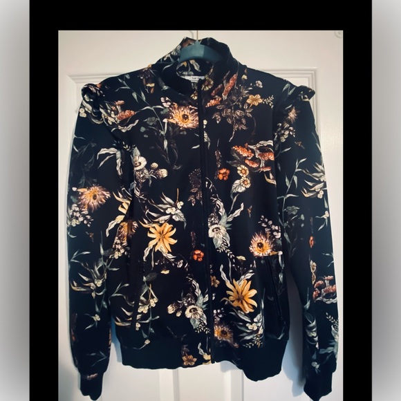 Floral bomber jacket - Picture 1 of 2